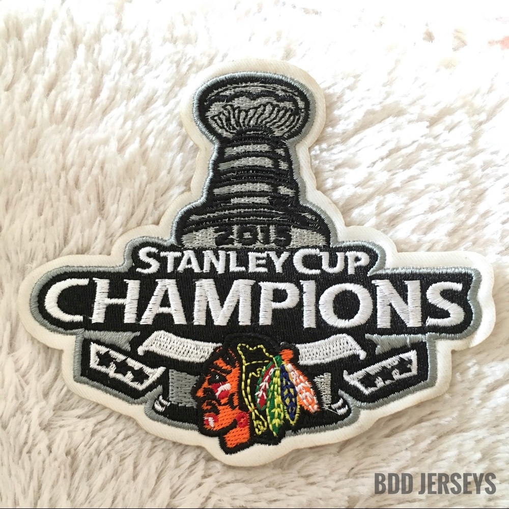 Blackhawks 2015 Stanley Cup Champions Patch